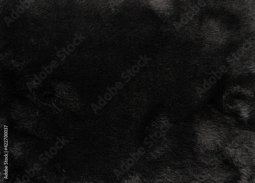 abstract dark color fluffy wool texture background