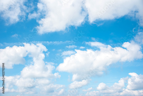 cloudy and blue sky background