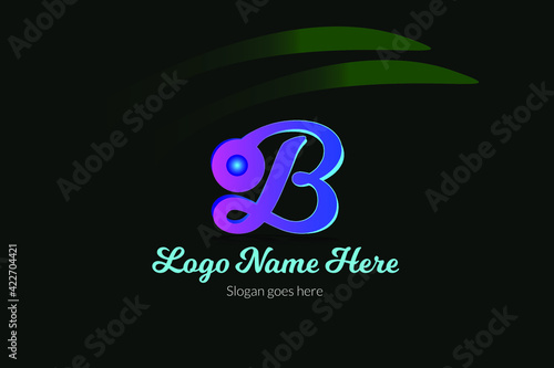 B Logo Design