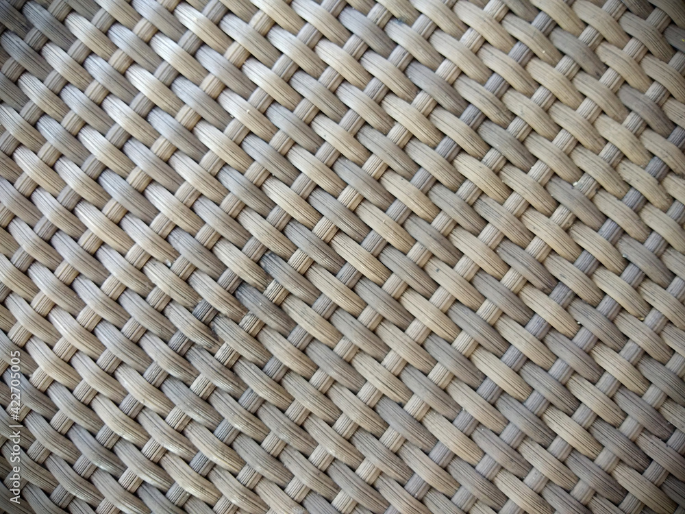 Dark brown tone basket weave pattern background Dark brown tone basket weave pattern background
