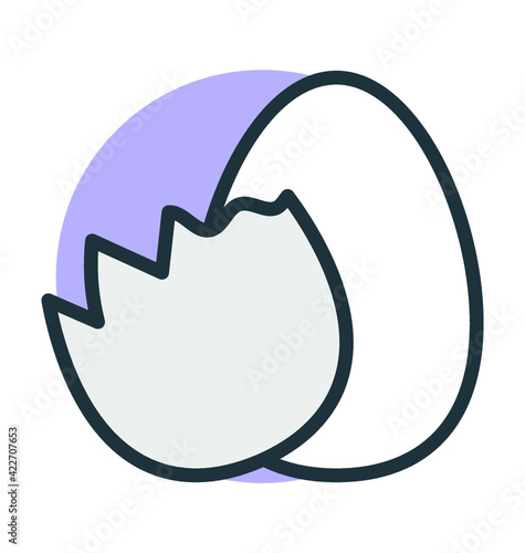 Egg Vector Icon