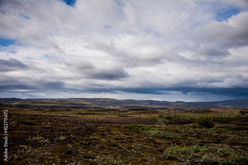 Summer landscape in Southern Iceland, Europe