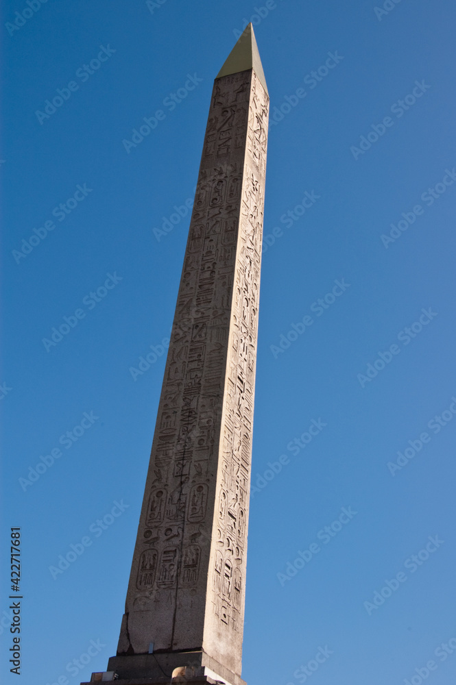 Obelisk auf der Place de la Concorde in Paris