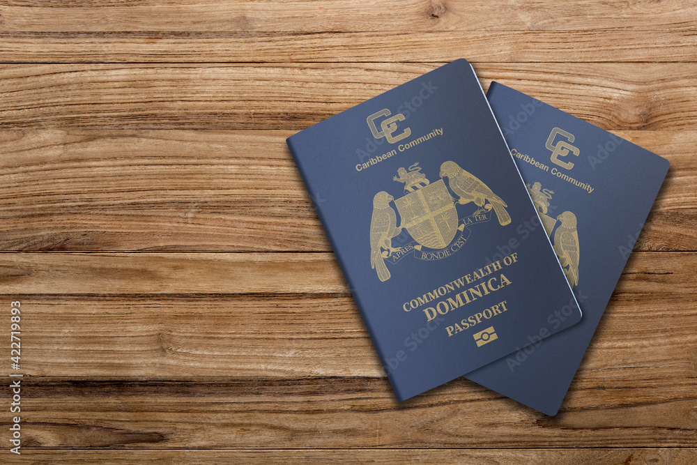 The Dominica passport is issued to citizens of the Commonwealth of Dominica for international travel,Dominica passport on a wooden background
The Dominica passport is issued to citizens of the Commonwealth of Dominica for international travel,Dominica passport on a wooden background