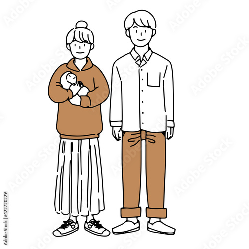 丁寧に暮らしている夫婦
