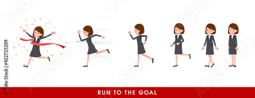 flat type business women_start-gole