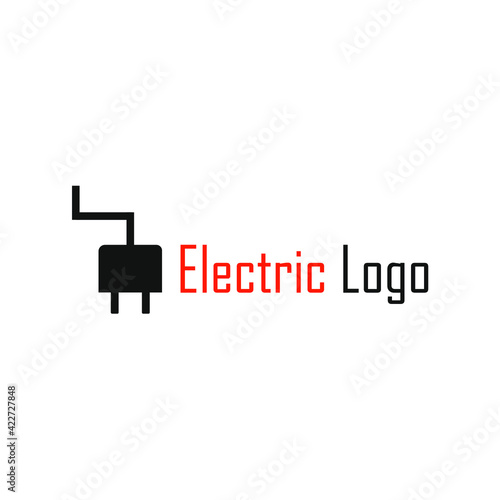 picture of a socket with the sentence electric logo