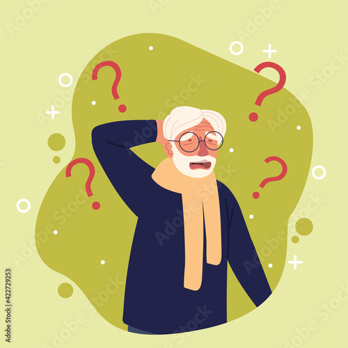 alzheimer disease man