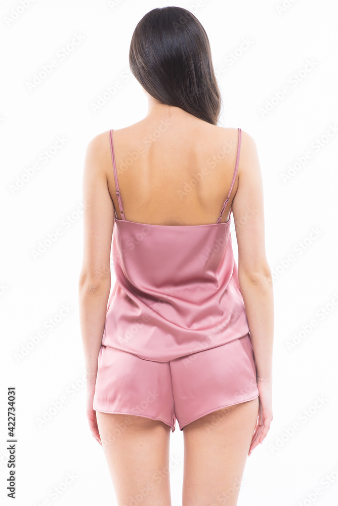 Beautiful young woman. Comfortable sleepwear, home relaxation and female fashion concept. Beautiful young woman. Comfortable sleepwear, home relaxation and female fashion concept.