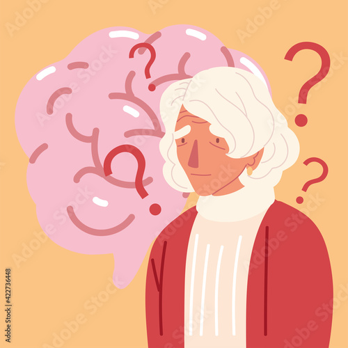 alzheimer old woman