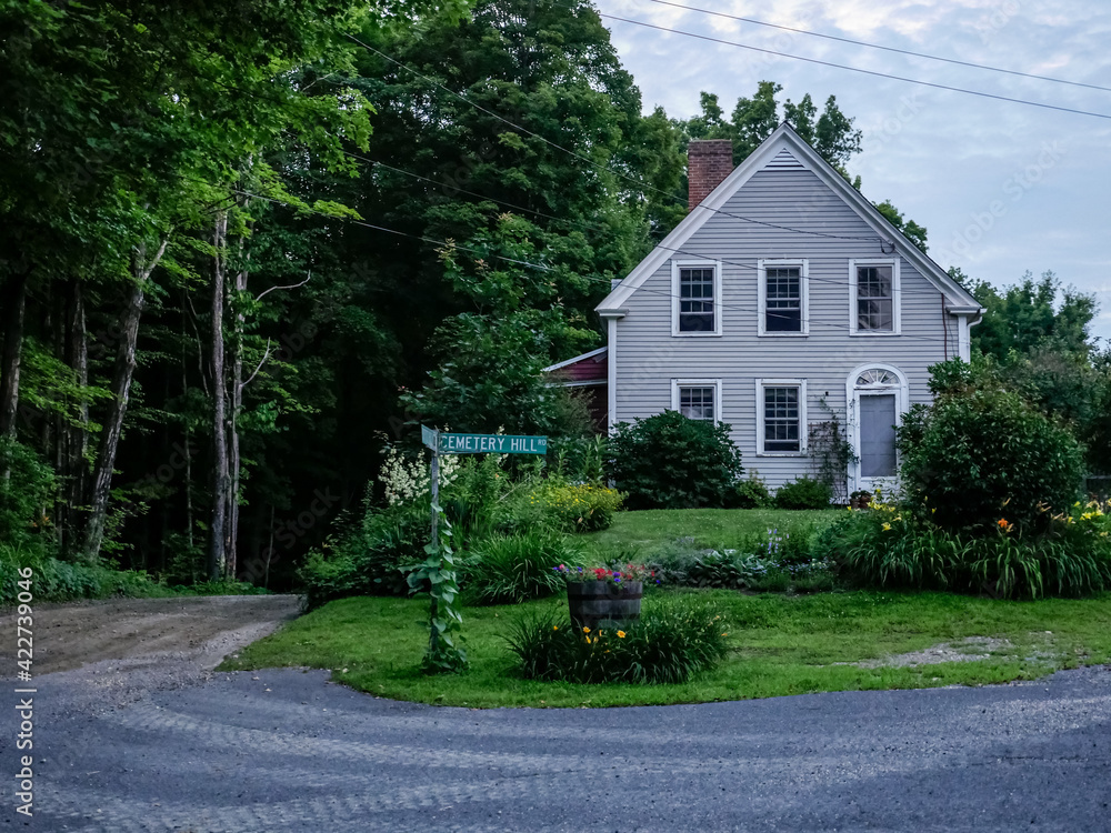 House exterior, Conway, Massachusetts, USA House exterior, Conway, Massachusetts, USA
