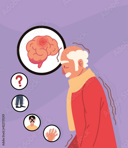 parkinson symptoms man