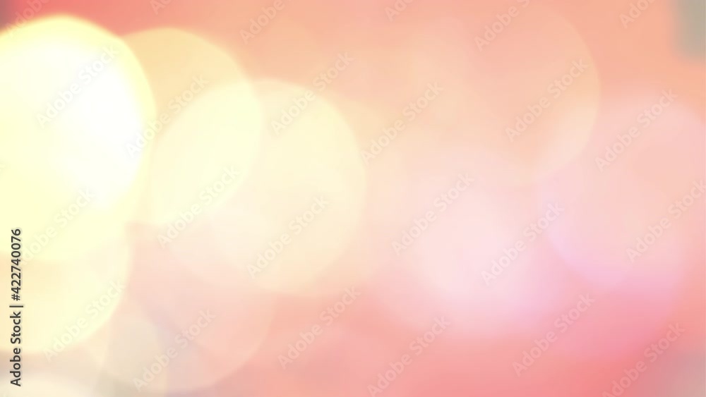 Abstract bokeh light effect. Pink and yellow colors soft blur lights effect. Flare lights. Transition. Abstract bokeh light effect. Pink and yellow colors soft blur lights effect. Flare lights. Transition.