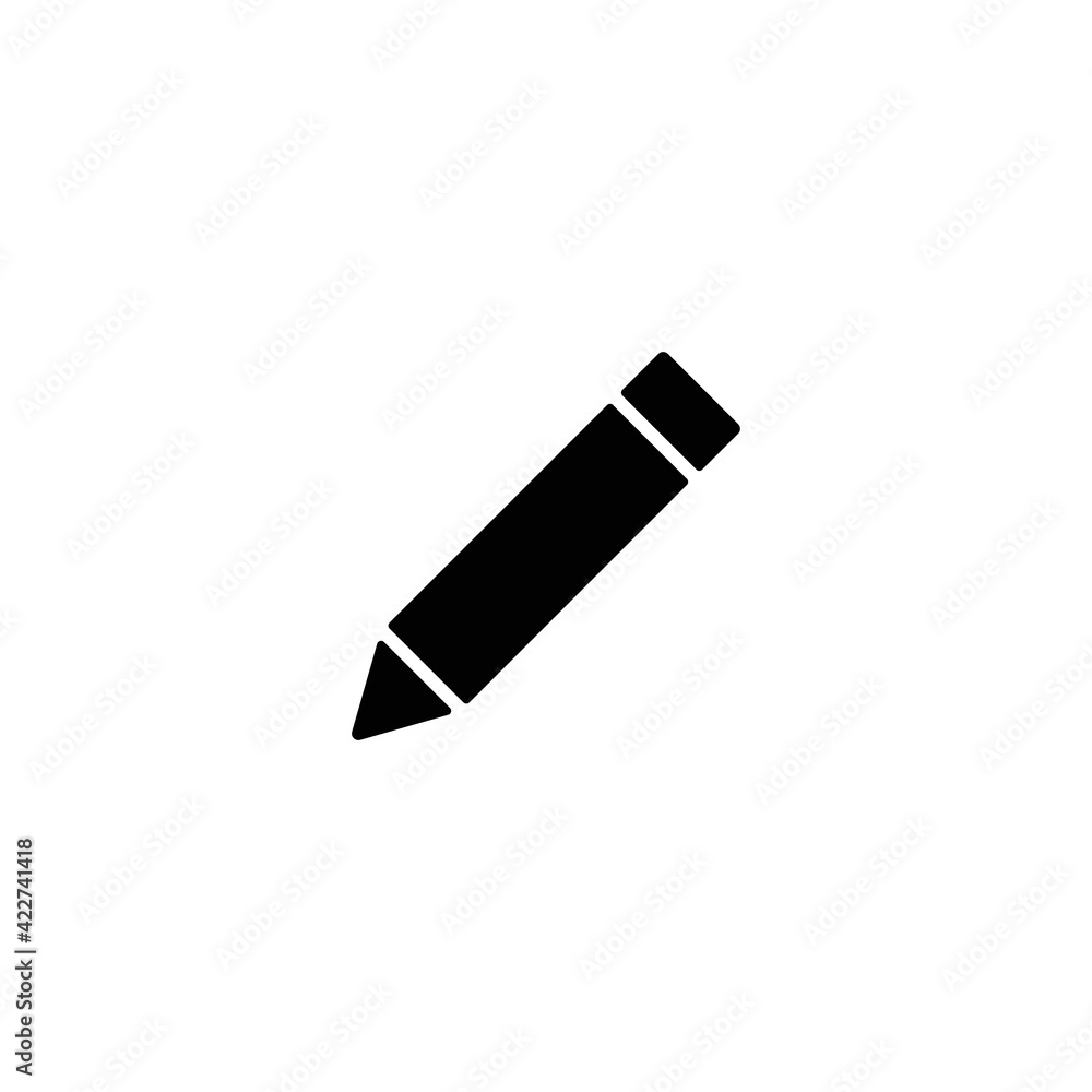 Pencil icon, edit icon vector for web, computer and mobile app Pencil icon, edit icon vector for web, computer and mobile app