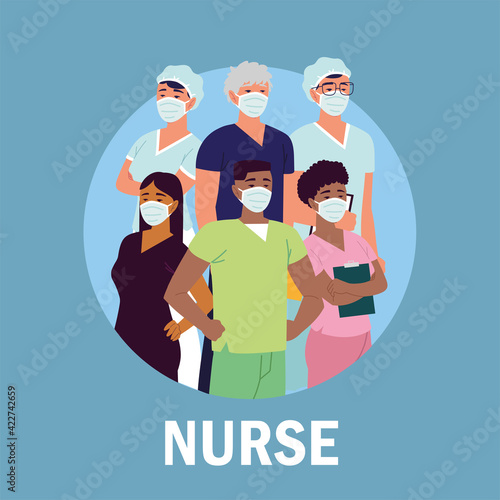 nurses professional personnel