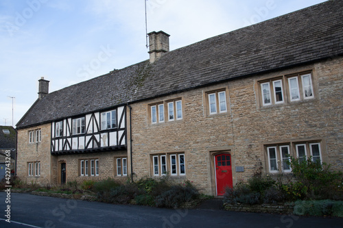 Residential properties in North Leach, Gloucestershire in the England