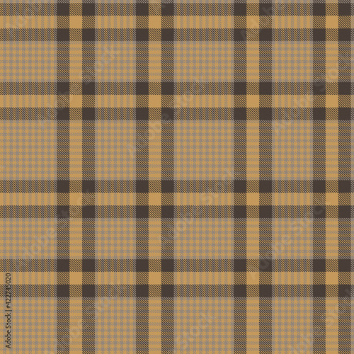 Brown Ombre Plaid textured seamless pattern suitable for fashion textiles and graphics