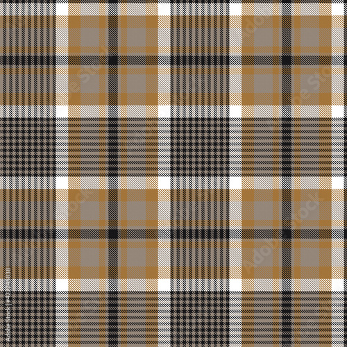 Brown Ombre Plaid textured seamless pattern suitable for fashion textiles and graphics