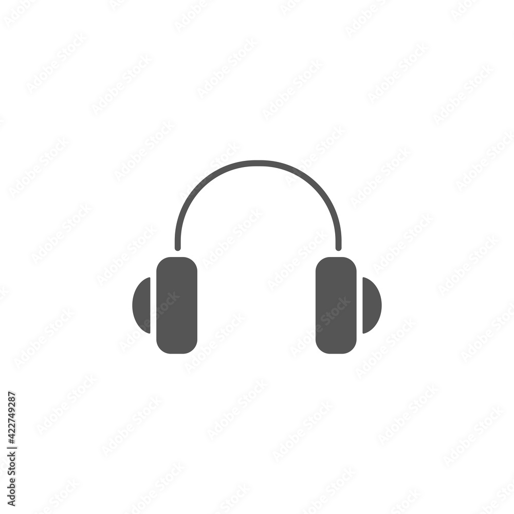 Headphone icon isolated on background. Headset symbol modern, simple, vector, icon for website design, mobile app, ui. Vector Illustration Headphone icon isolated on background. Headset symbol modern, simple, vector, icon for website design, mobile app, ui. Vector Illustration