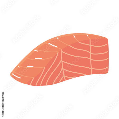 salmon slice food