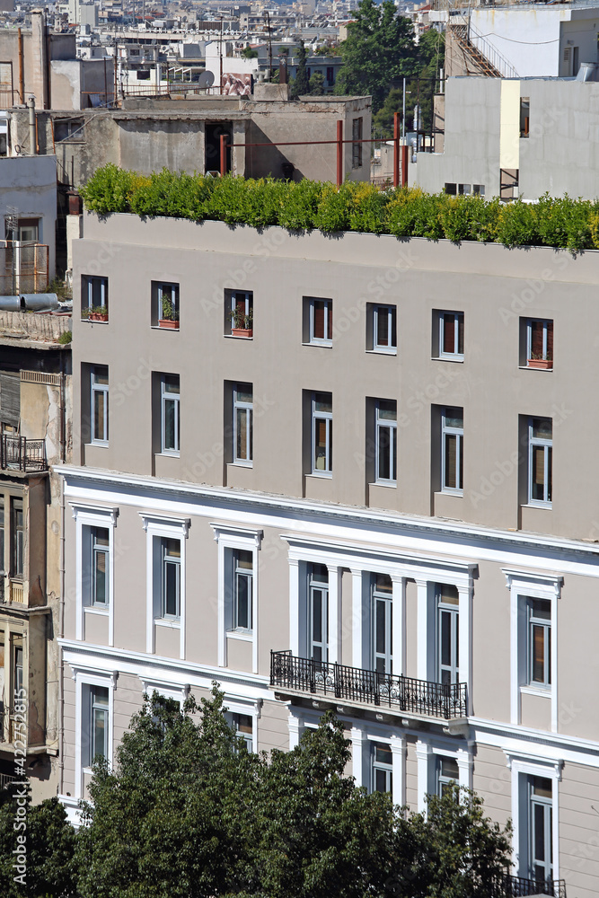 Naklejka premium Facades Athens