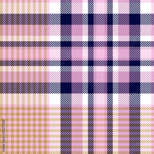 Pastel Ombre Plaid textured seamless pattern suitable for fashion textiles and graphics