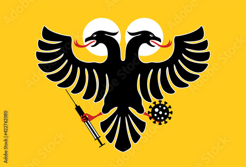 Great and Holy COVID-19 Empire - comic decoration