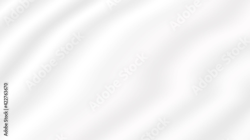 white gradient color as soft and smooth fabric texture use for abstract decorative background design