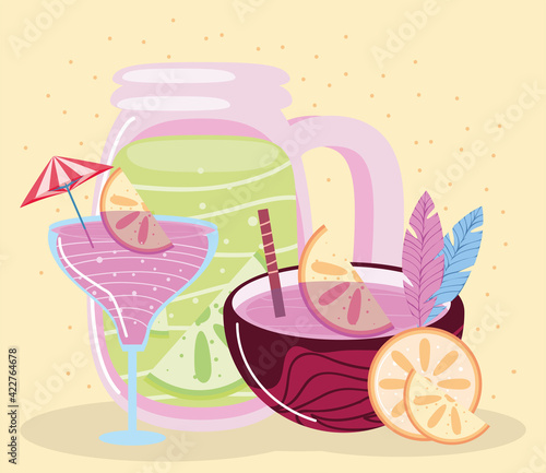 cocktail lemonade beverage