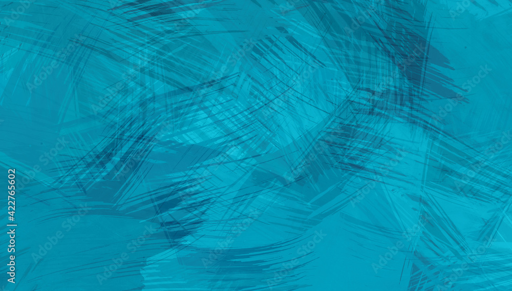 abstract sea blue fractal background with stripes