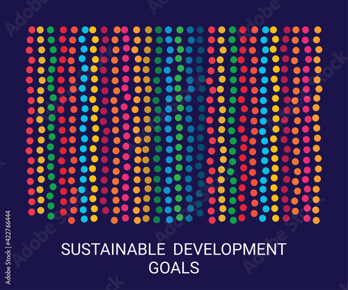 Sustainable Development Goals. Vector Illustration EPS. White background