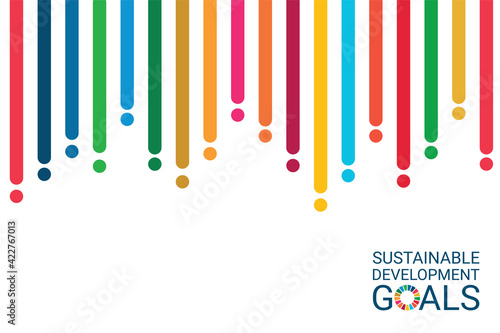 Sustainable Development Goals. Vector Illustration EPS. White background photo