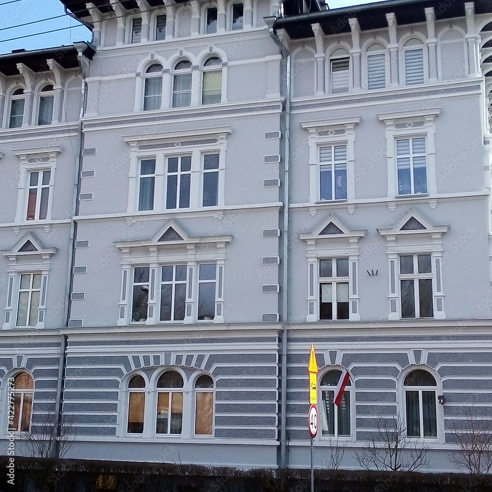 Fototapeta facade of an building