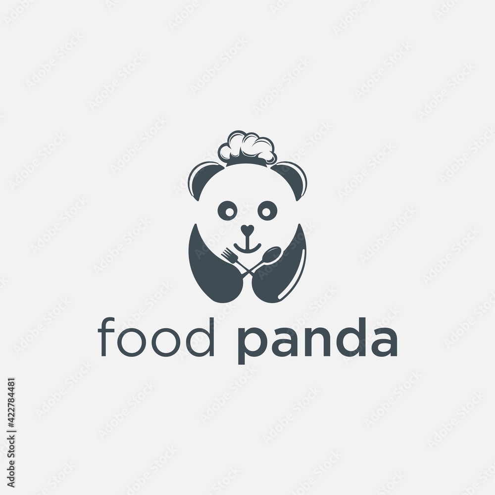 Eat Food Logo Food Point Background Vector Image white background Eat Food Logo Food Point Background Vector Image white background