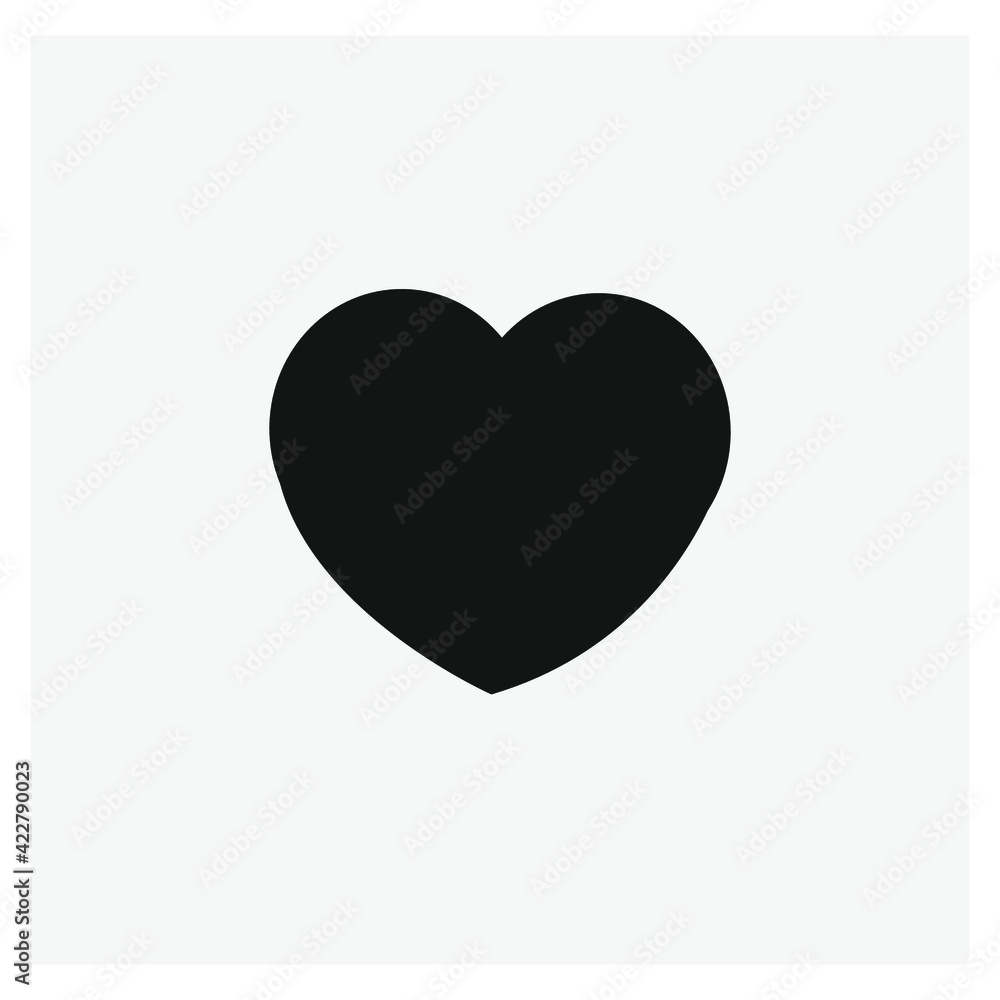 Heart vector icon. Editable stroke. Linear style sign for use on web design and mobile apps, logo. Symbol illustration. Pixel vector graphics - Vector Heart vector icon. Editable stroke. Linear style sign for use on web design and mobile apps, logo. Symbol illustration. Pixel vector graphics - Vector