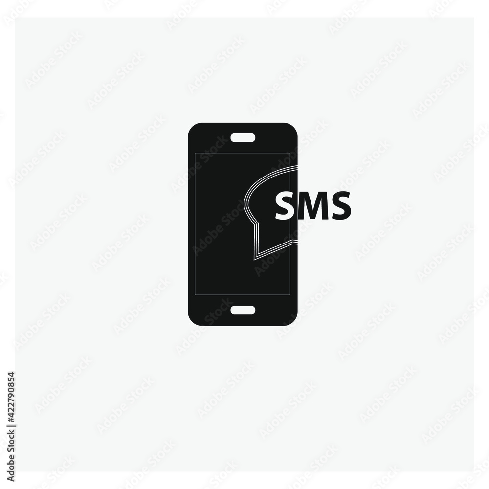 Sms vector icon. Editable stroke. Symbol in Line Art Style for Design, Presentation, Website or Apps Elements. Pixel vector graphics - Vector Sms vector icon. Editable stroke. Symbol in Line Art Style for Design, Presentation, Website or Apps Elements. Pixel vector graphics - Vector