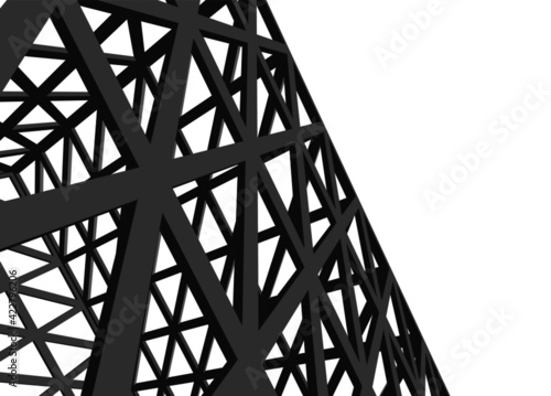 Structure building construction industrial background