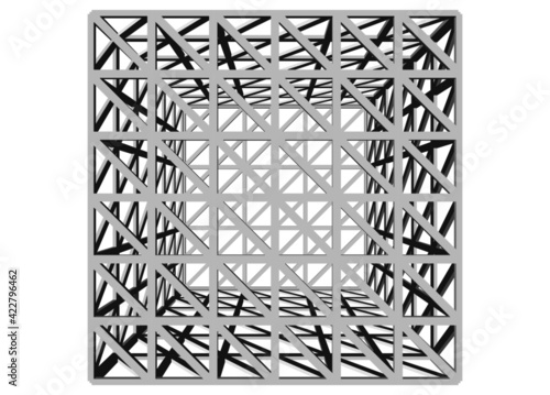 Structure building construction industrial background