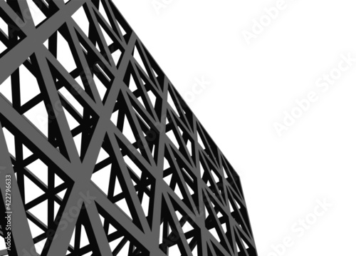 Structure building construction industrial background
