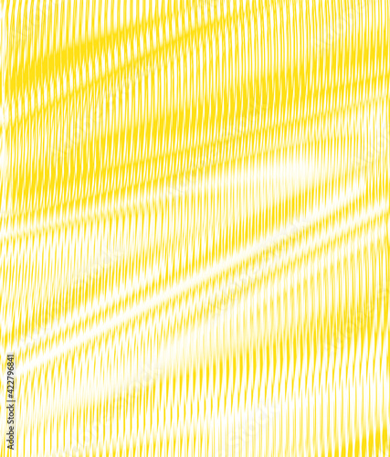 Monochrome yellow abstract texture with trendy colors of the year and diagonal lines. Vector background saver for interior decor, wall panel, mobile apps, business card, flyers, image of blog.