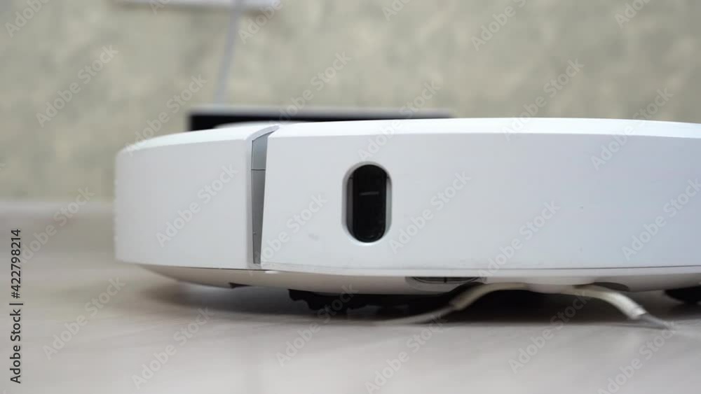 Robot vacuum cleaner autumate, clean floor machine. Vacuum Robot auto ...