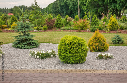 Garden 2 near Urzedow town. Poland