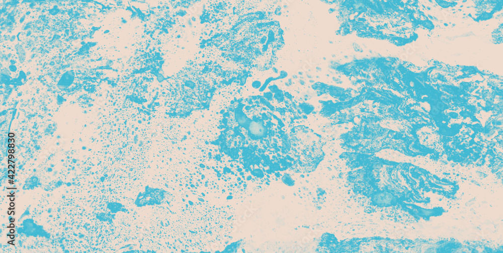 Abstract art background blue liquid paint watercolor technique illustration Abstract art background blue liquid paint watercolor technique illustration
