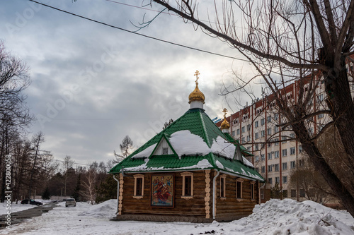 Temple in honor of the icon of the Mother of God the Tsaritsa photo