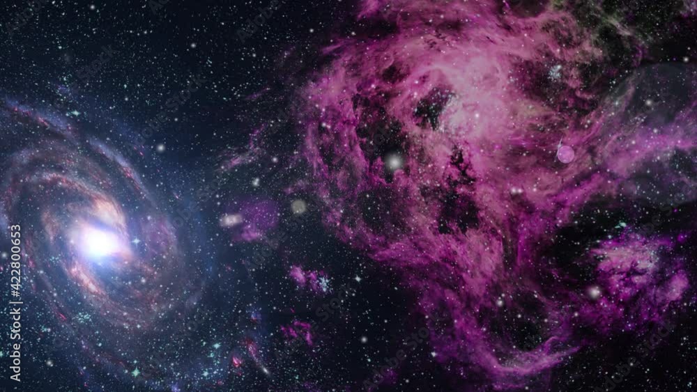 4k clouds of nebulae and galaxies reside in the universe. 4k clouds of nebulae and galaxies reside in the universe.