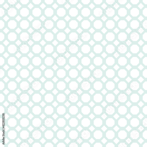 Geometric seamless pattern. Blue abstract background. Vector modern illustration