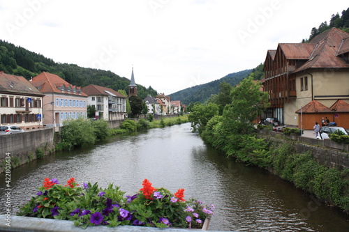 Wolfach, Alemania. Una ciudad en el valle del Kinzig.