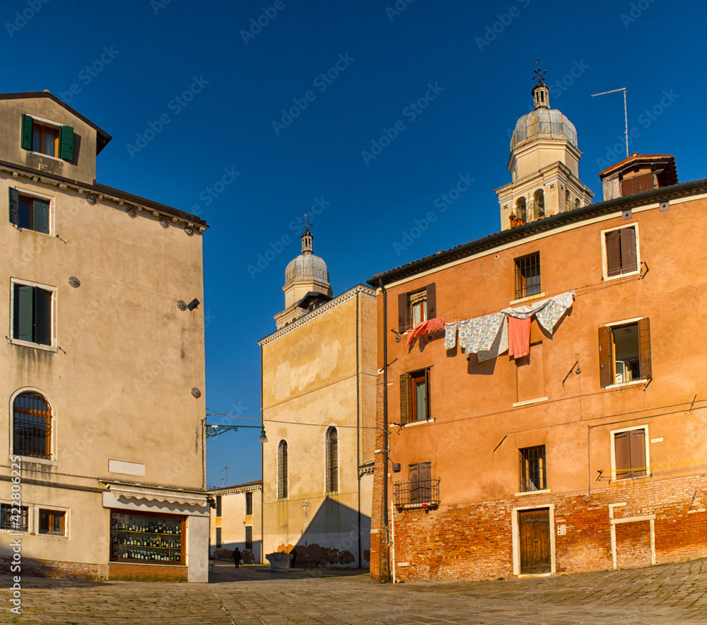 Fototapeta premium Venice. City landscape places of Interest. Italy.