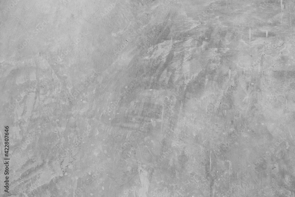 Fototapeta premium Old wall texture cement dirty gray with black background abstract grey and silver color design are light with white background.