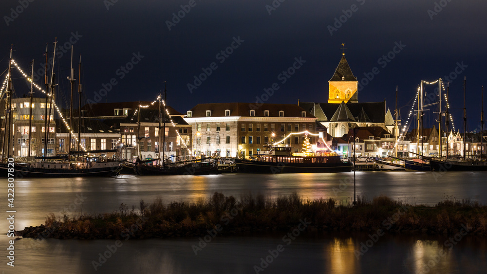 City of Kampen by night
